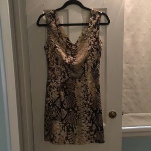 Snakeskin Dress